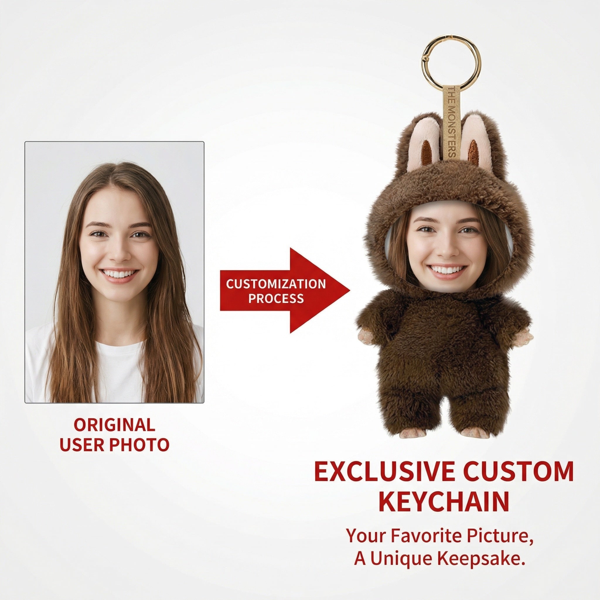 Custom Plush Toy Keychains