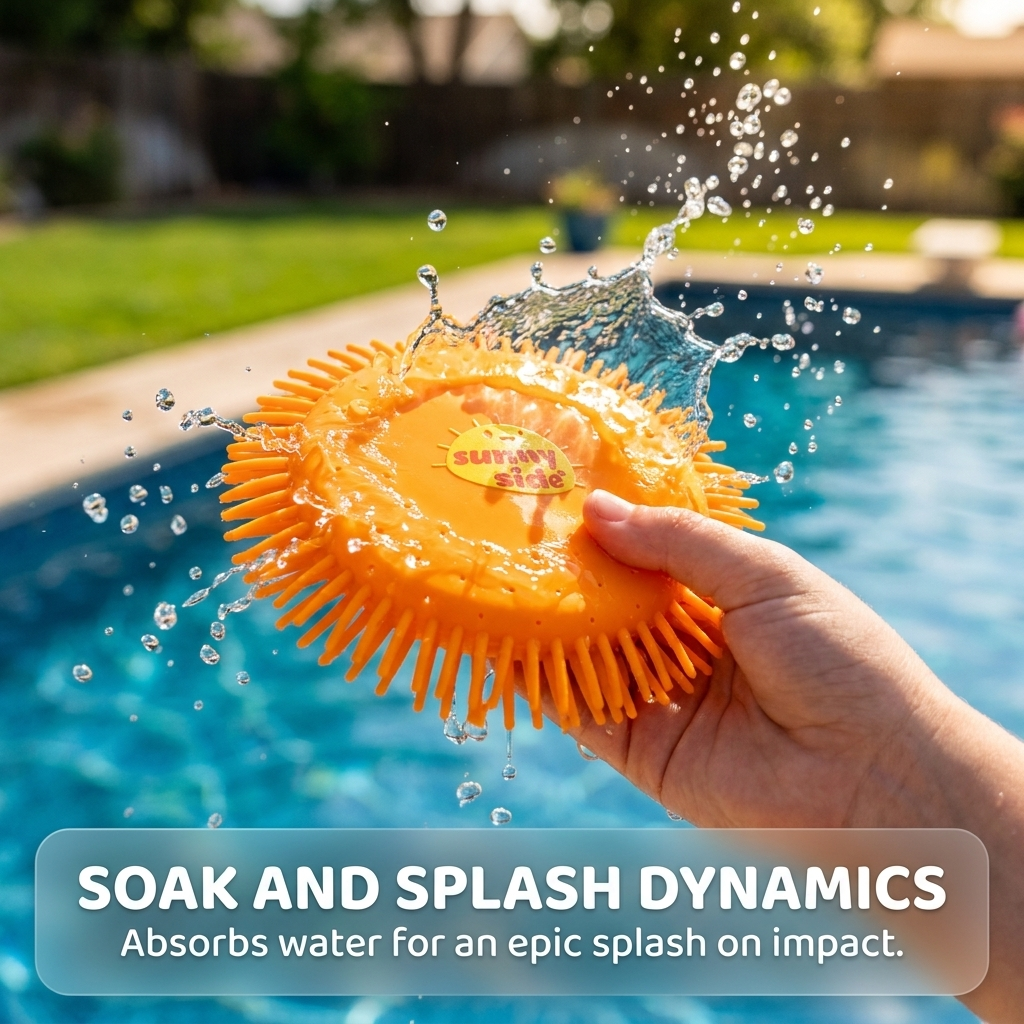Sunny side Water Flying Discs