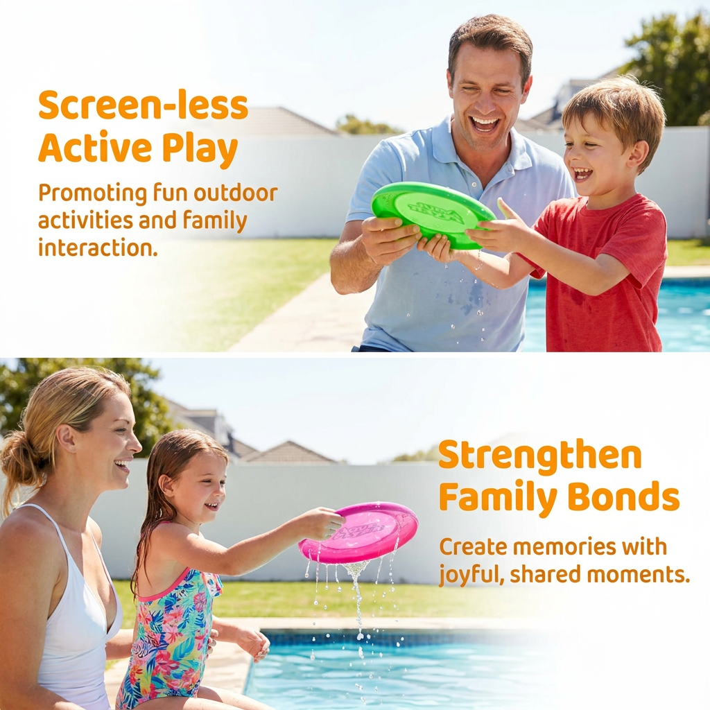 Sunny side Water Flying Discs
