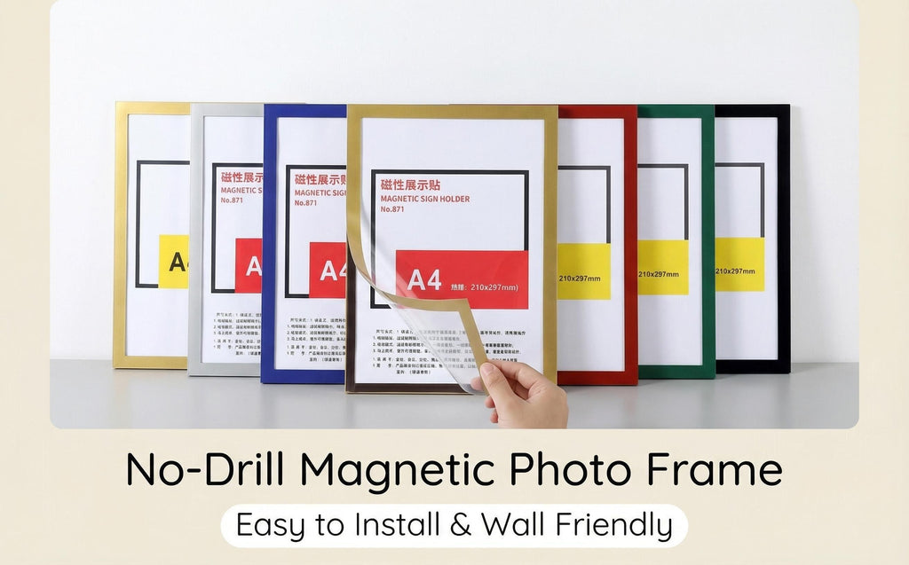 Magnetic photo frame