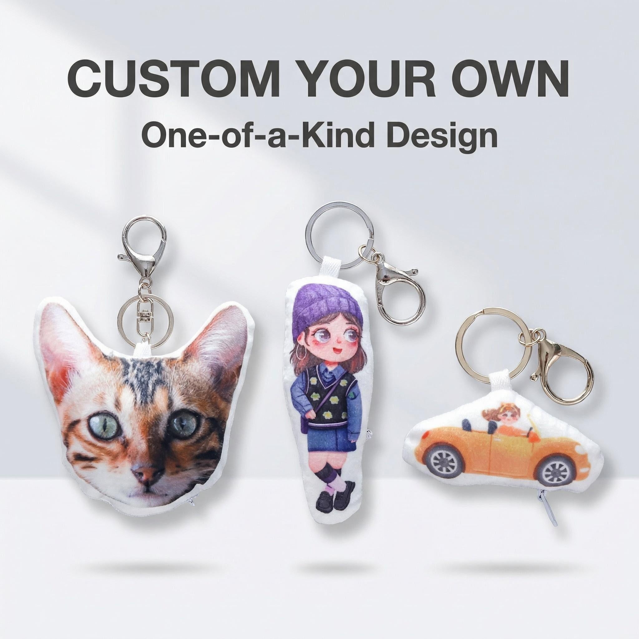 Custom Plush Keychains