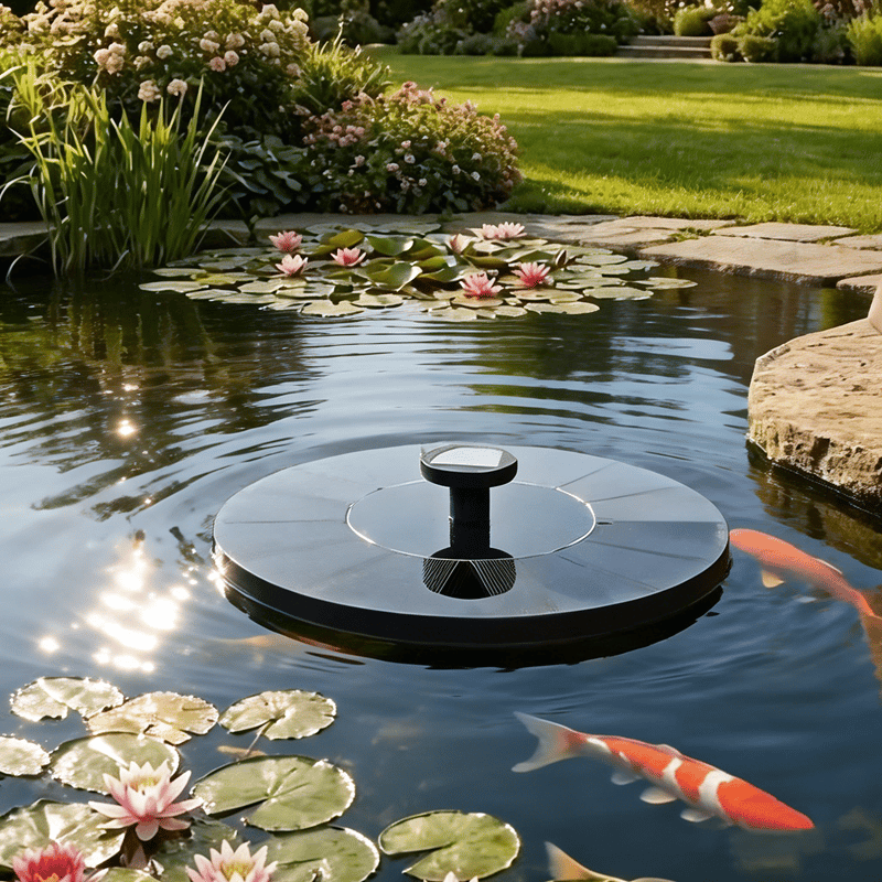 Solar-powered fountain Pool/Garden/Bathtub