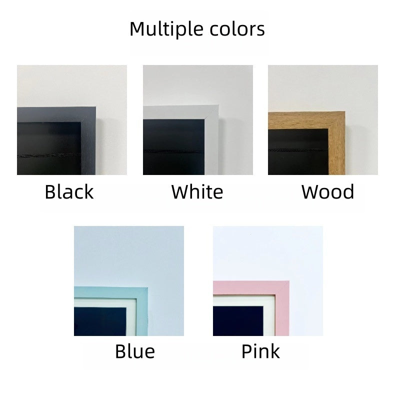 Wooden Magnetic Photo Frame