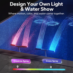 Solar-Powered Pool Fountains