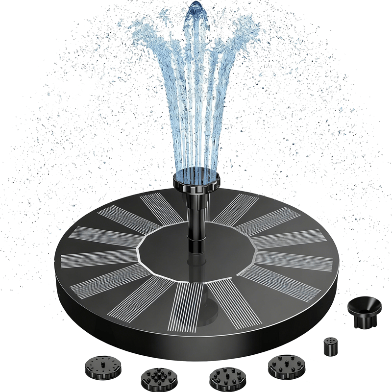 Solar-powered fountain Pool/Garden/Bathtub