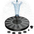 Solar-powered fountain Pool/Garden/Bathtub