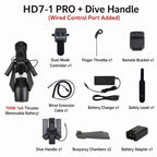 Enhanced 2-in-1 Underwater Scooter